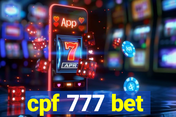 cpf 777 bet